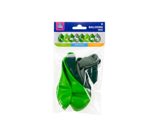 Paper Dreams Dino World Ballonnen 30cm | 8 stuks Paper Dreams Dino World Ballonnen 30cm | 8 stuks