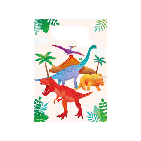 Paper Dreams Dino World Traktatiezakjes | 6 stuks Paper Dreams Dino World Traktatiezakjes | 6 stuks