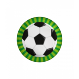 Paper Dreams Voetbal World  Borden 23cm | 8 stuks Paper Dreams Voetbal World  Borden 23cm | 8 stuks
