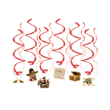 Paper Dreams Piratenwirbel 70cm | 12 Stück Paper Dreams Piratenwirbel 70cm | 12 Stück