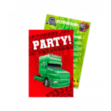 Paper Dreams Trucks Uitnodigingen | 6 stuks