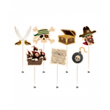 Paper Dreams Piraten Picks | 16 Stück Paper Dreams Piraten Picks | 16 Stück