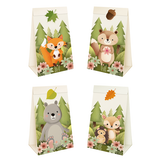 Tuf-Tuf Bosdieren Traktatie Zakjes 17,5x10cm | 4 stuks Tuf-Tuf Bosdieren Traktatie Zakjes 17,5x10cm | 4 stuks
