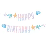 Tuf-Tuf Oceaan  Happy Birthday Letterslinger 2,4mtr | per stuk Tuf-Tuf Oceaan  Happy Birthday Letterslinger 2,4mtr | per stuk