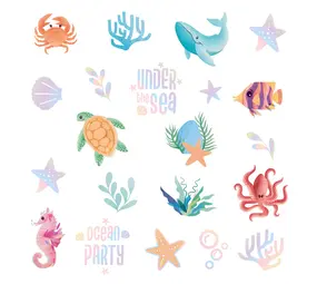 Tuf-Tuf Ocean Tattoos | 21 pieces Tuf-Tuf Ocean Tattoos | 21 pieces