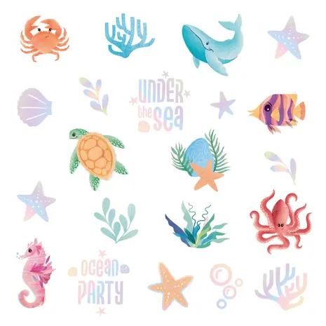 Tuf-Tuf Ocean Tattoos | 21 pieces Tuf-Tuf Ocean Tattoos | 21 pieces