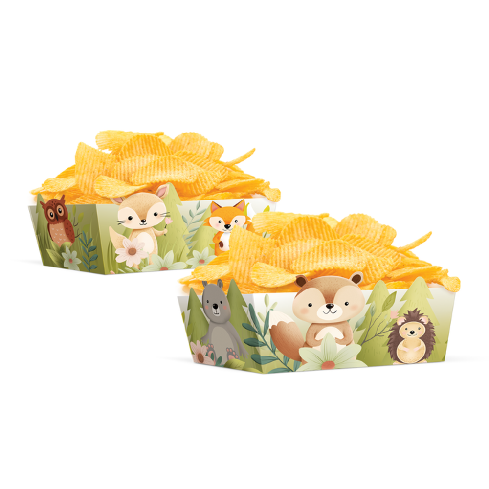 Tuf-Tuf Bosdieren Snackbakjes 15x7,5cm | 3 stuks Tuf-Tuf Bosdieren Snackbakjes 15x7,5cm | 3 stuks