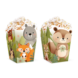 Tuf-Tuf Bosdieren Popcorn Bakjes | 6 stuks Tuf-Tuf Bosdieren Popcorn Bakjes | 6 stuks