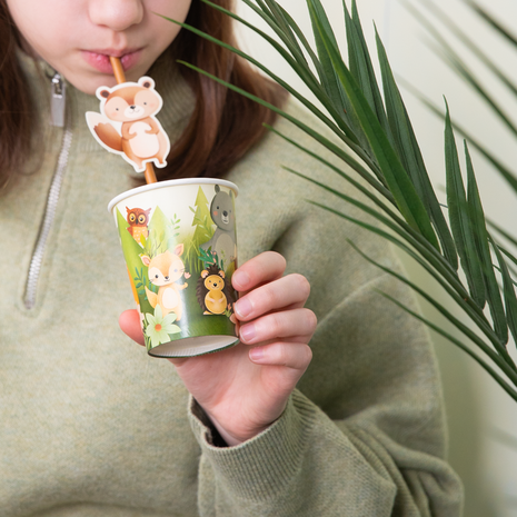 Tuf-Tuf Forest animals straws | 6 pieces Tuf-Tuf Forest animals straws | 6 pieces