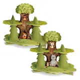 Tuf-Tuf Bosdieren Cupcake Standaard 40x32cm | Per Stuk Tuf-Tuf Bosdieren Cupcake Standaard 40x32cm | Per Stuk
