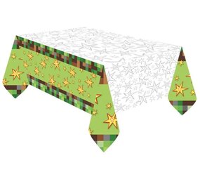 Amscan Tafelkleed TNT Minecraft Party Plastic | 137x243cm Amscan Tafelkleed TNT Minecraft Party Plastic | 137x243cm