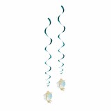 Boland Mermaid Glitter Hanging Decoration 85cm | 2 pcs Boland Mermaid Glitter Hanging Decoration 85cm | 2 pcs