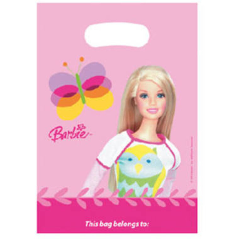 Procos Party Sacs à friandises Barbie Butterfly | 6 pièces Procos Party Sacs à friandises Barbie Butterfly | 6 pièces