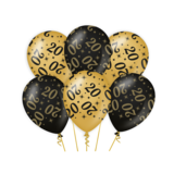 Paper Dreams Balloons 20 years Classy | 6 pieces Paper Dreams Balloons 20 years Classy | 6 pieces