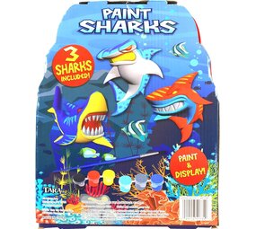 Set Hobbies Sharks en plâtre | 10 pièces Set Hobbies Sharks en plâtre | 10 pièces