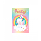 Paper Dreams Unicorn Party Invitations | 6 pieces Paper Dreams Unicorn Party Invitations | 6 pieces