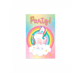 Paper Dreams Invitations Unicorn Party  | 6 pièces Paper Dreams Invitations Unicorn Party  | 6 pièces
