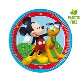 Procos Party Mickey Mouse Teller Rock the House 20cm | 8 Stück Procos Party Mickey Mouse Teller Rock the House 20cm | 8 Stück