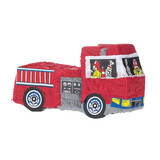 Amscan Brandweerauto Pinata 3D met hond 50x28.5x17.7cm Amscan Brandweerauto Pinata 3D met hond 50x28.5x17.7cm