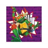 Procos Party Teenage Mutant Ninja Serviettes 33x33cm | 20 morceaux