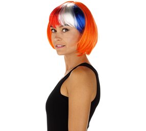 Folat Bob Perruque Hollande Orange | par unité Folat Bob Perruque Hollande Orange | par unité