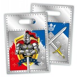 Folat Treat bags Knight Shield 29x18cm | 8 pieces Folat Treat bags Knight Shield 29x18cm | 8 pieces
