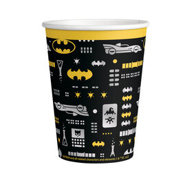 Amscan Tasses Batman 250ml | 8 pièces Amscan Tasses Batman 250ml | 8 pièces