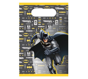 Amscan Sacs de fête Batman 23,5x16cm | 8 pièces Amscan Sacs de fête Batman 23,5x16cm | 8 pièces