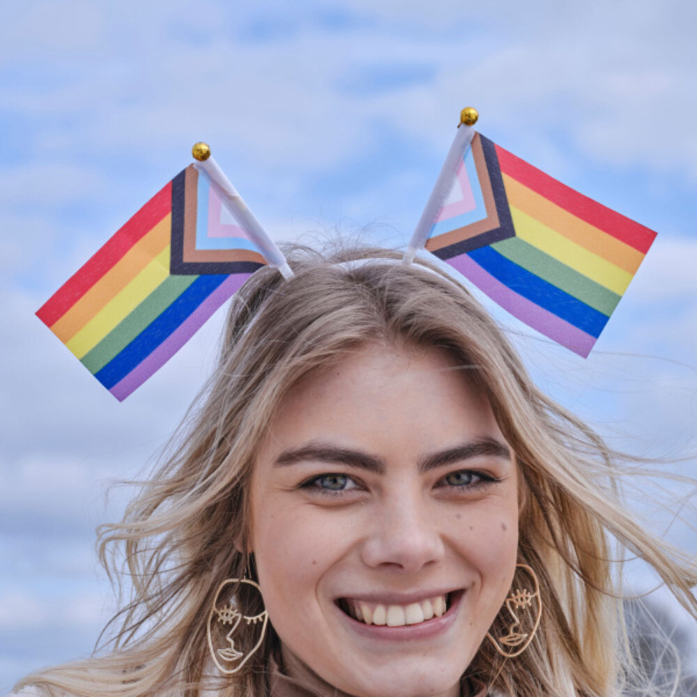 Ginger Ray Tiara Pride Flags 27cm | per Unit