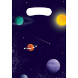Amscan Traktatiezakjes Ruimte, Kosmos & Space 16x24cm | 8 Stuks