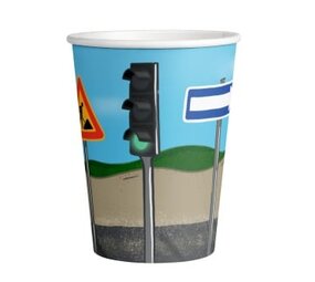 Amscan Tasses de construction 250ml | 8 pièces Amscan Tasses de construction 250ml | 8 pièces