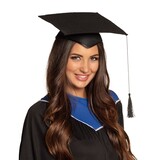 Boland Chapeau de graduation avec pompon Boland Chapeau de graduation avec pompon