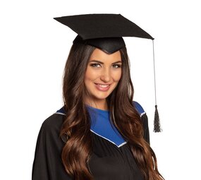 Boland Chapeau de graduation avec pompon Boland Chapeau de graduation avec pompon