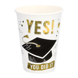 Boland Bekers Geslaagd Yes You Did It 250ml | 8 stuks Boland Bekers Geslaagd Yes You Did It 250ml | 8 stuks
