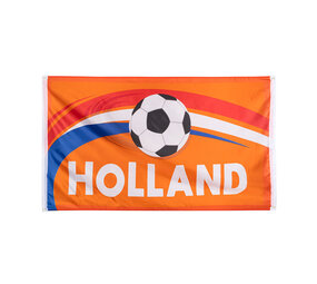 Boland Gevel vlag Holland Voetbal 150x90cm | per stuk Boland Gevel vlag Holland Voetbal 150x90cm | per stuk