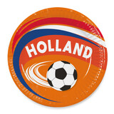 Boland Assiettes Hollande Football Orange 23cm | 8 pièces Boland Assiettes Hollande Football Orange 23cm | 8 pièces