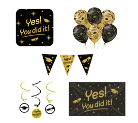 Tuf-Tuf You Did It! Versiering Set Geslaagd | 30-delig Tuf-Tuf You Did It! Versiering Set Geslaagd | 30-delig