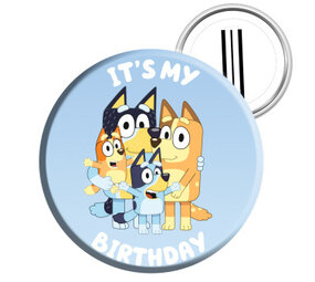 Amscan Bluey Button It's my Birthday  | pro Einheit Amscan Bluey Button It's my Birthday  | pro Einheit