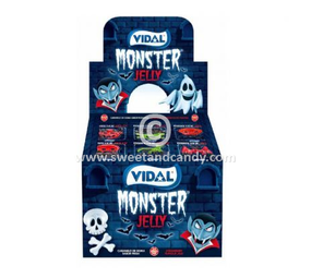 Vidal Monster Jelly Snoep Blister | per doos van 66 Vidal Monster Jelly Snoep Blister | per doos van 66