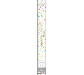 Haza - Witbaard Bio Confetti Shooter Rice Paper | 40 cm