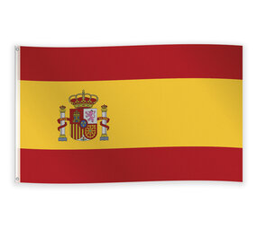 Fassadenfahne Spanien 150x90cm | pro Einheit Fassadenfahne Spanien 150x90cm | pro Einheit