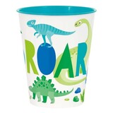 Unique Party Dinosaurus Blue & Green Leckerli-Tasse 295ml | Pro Stück