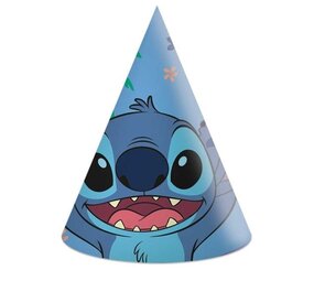 Procos Party Stitch Papieren Hoedjes | per 6 stuks