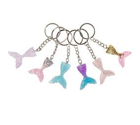 LG Imports Mermaid Tail Keychain | per Unit LG Imports Mermaid Tail Keychain | per Unit