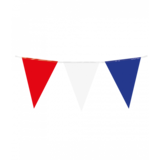 Paper Dreams Vlaggen slinger met rood wit blauw vlaggen 10m | per stuk Paper Dreams Vlaggen slinger met rood wit blauw vlaggen 10m | per stuk