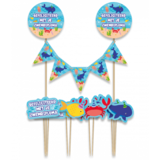 Amscan Topper de gâteau Gefeliciteerd met je Zwemdiploma | par unité Amscan Topper de gâteau Gefeliciteerd met je Zwemdiploma | par unité