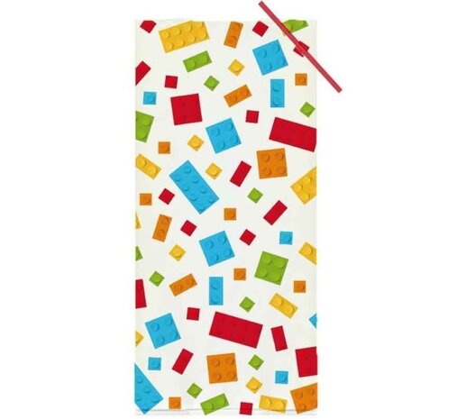 Anniversary House Lego Uitdeelzakjes 12.5x28.5cm | 20 stuks Anniversary House Lego Uitdeelzakjes 12.5x28.5cm | 20 stuks