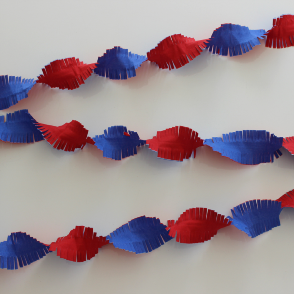 Globos Nordic Drehen Sie die Schlinge rot-weiß-blau 6 Meter Globos Nordic Drehen Sie die Schlinge rot-weiß-blau 6 Meter