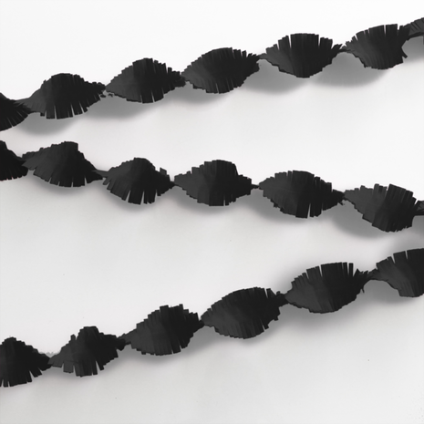 Globos Nordic Drehen Sie Singer Guirle Black | 6 Meter