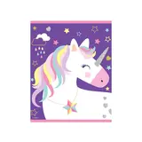 Unique Party Sacs à main Licorne Hourra 16x23cm | 8 pièces